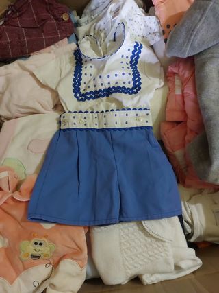 Caja ropa bebe