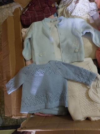 Caja ropa bebe
