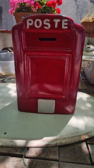Salvadanaio Ceramica Posta Vintage