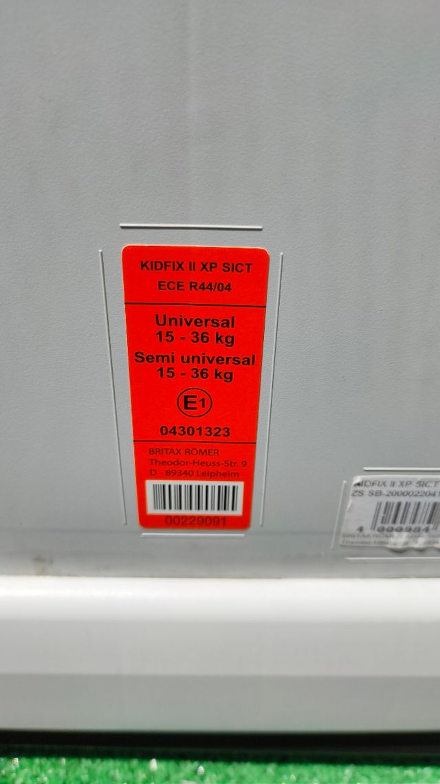 Silla Römer Kidfix II XP Isofix