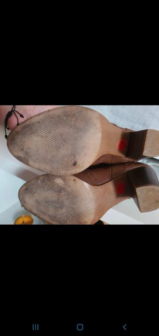 Botines marrones 