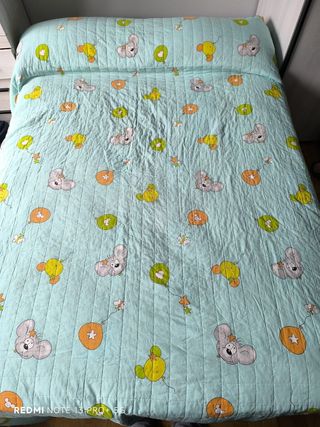 Colcha reversible cama 90*1'90