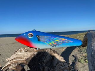 Muestras,señuelos de 40 cm para atún 2'2 kg .