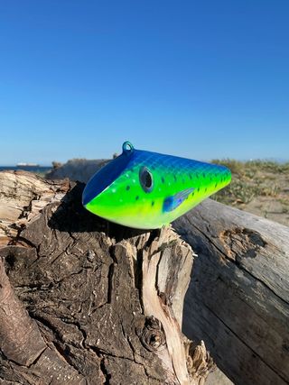 Muestras,señuelos de 40 cm para atún 2'2 kg .