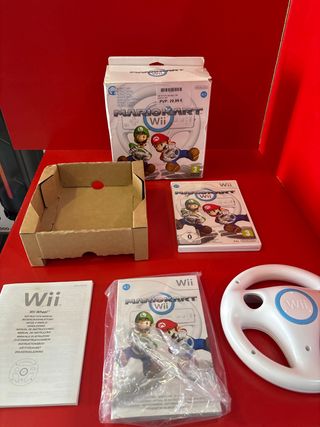 Mario kart wii con volante 