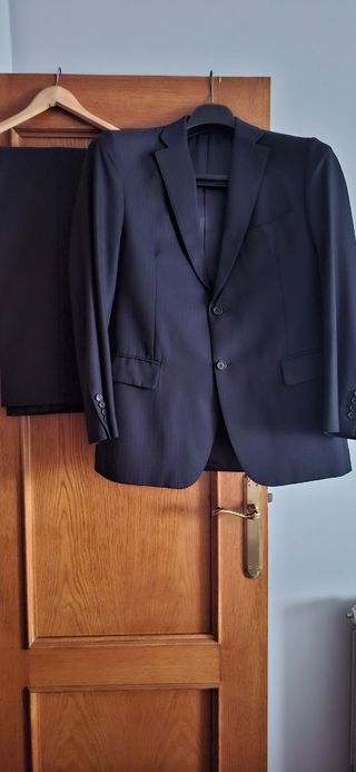 Traje Azul Marino Emilio Tucci - Talla 52