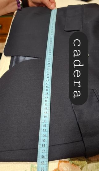 Traje Azul Marino Emilio Tucci - Talla 52