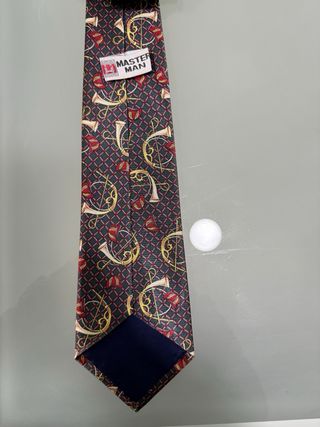 Corbata de seda vintage