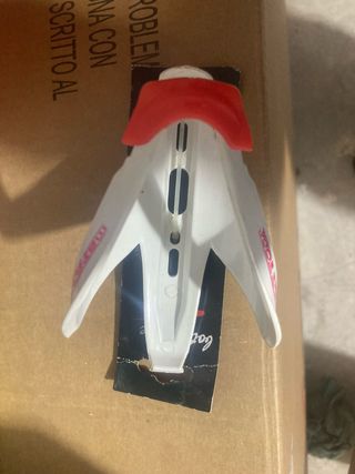 Porta borraccia bici Mantoook bianco