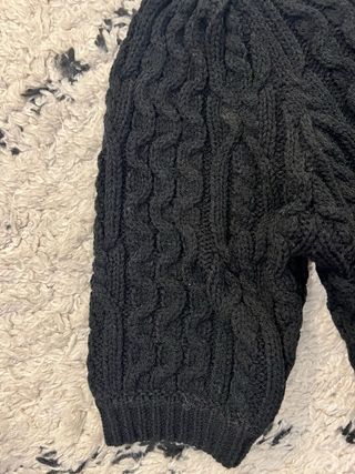 Jersey punto abalorios Zara