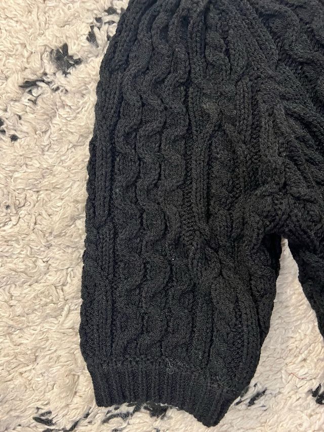 Jersey punto abalorios Zara