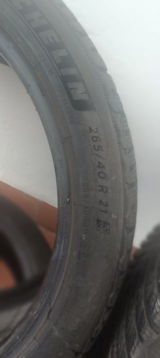 265/40-21 Michelin Alpin 295/35-21 Michelin Pilot