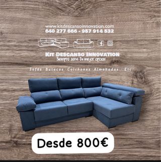 Chaiselong Kit Descanso Innovation azul