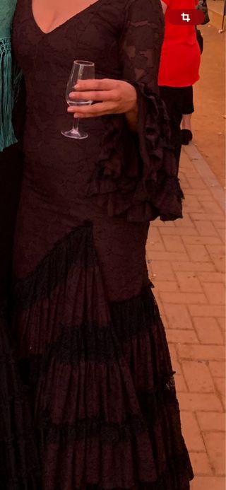 Traje flamenca