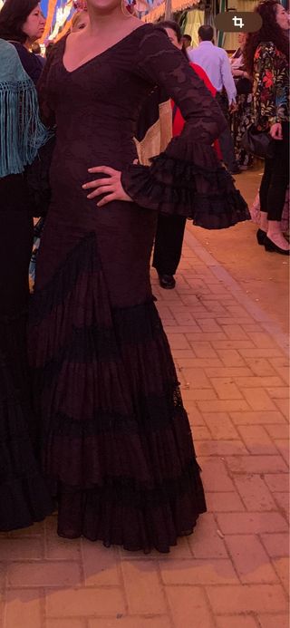 Traje flamenca