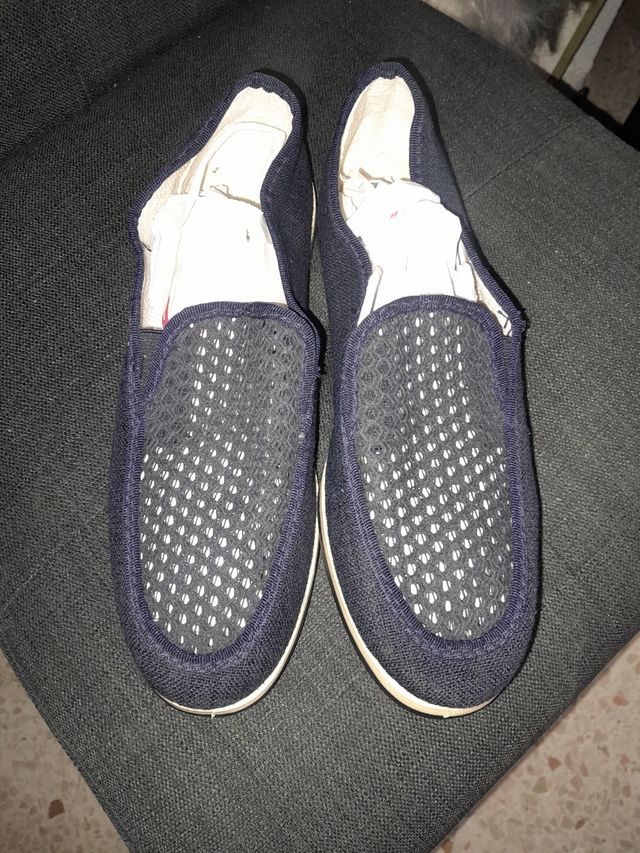Zapatillas loneta  rejilla
