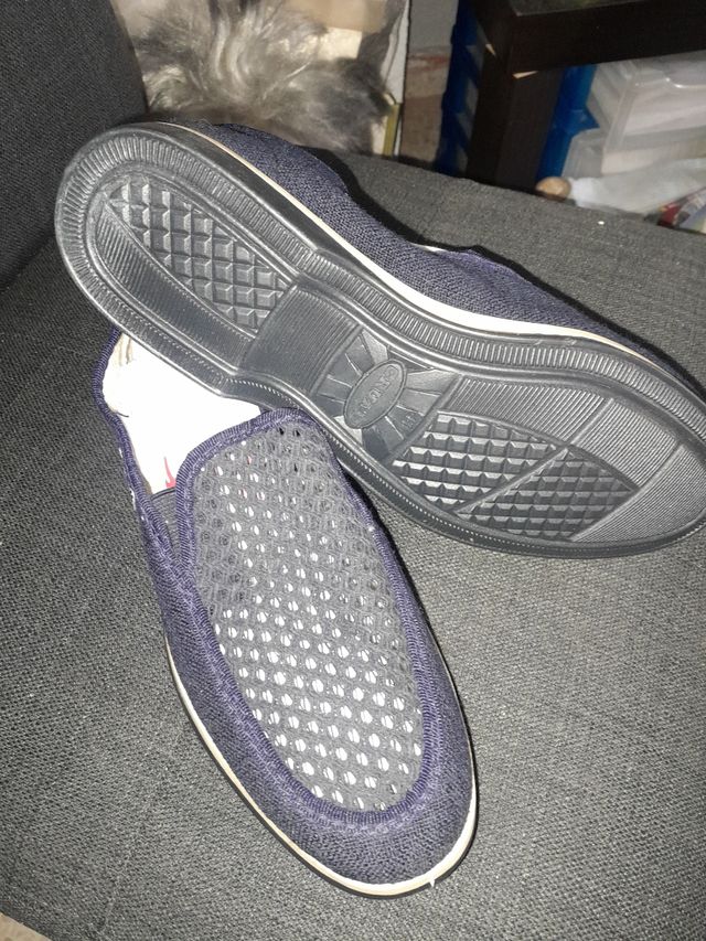 Zapatillas loneta  rejilla