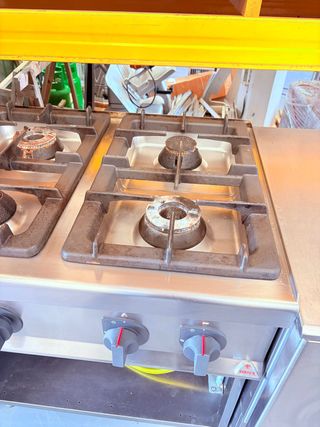 Cucina professionale a 4 fuochi Berto’s per ristor