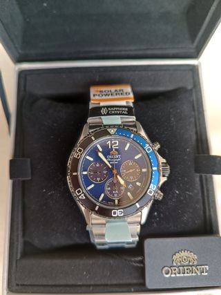 Reloj solar Orient Mako 20 aniversario Edic Limit