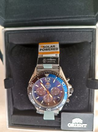 Reloj solar Orient Mako 20 aniversario Edic Limit