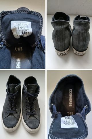 Converse All Star size 37 con plateau interno