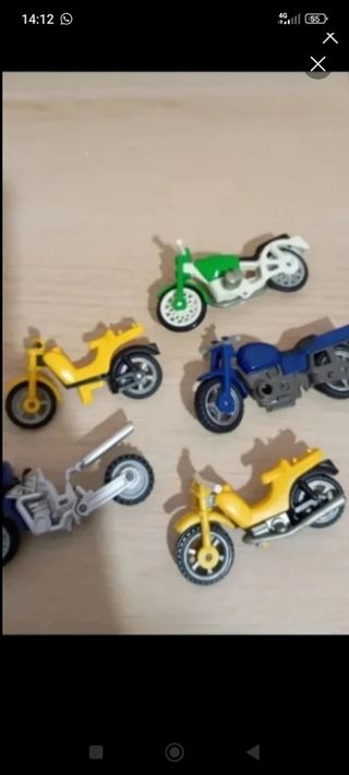 Oferta ! Lote motos Playmobil
