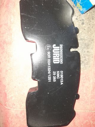 Pastillas de freno de semirremolque