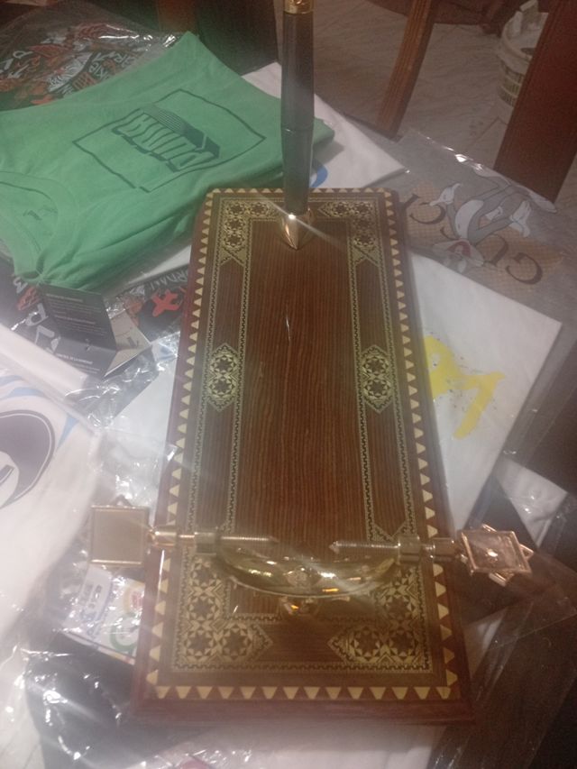 Jamonero taracea granadina hecho a mano nuevo a Es