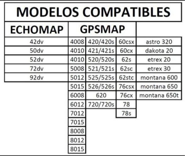Carta nautica garmin g2 vision 