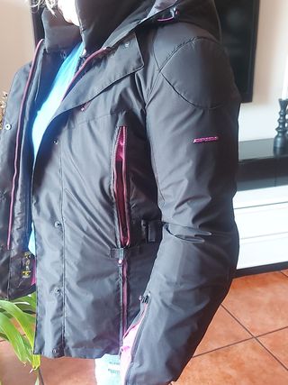 Chaqueta de moto mujer