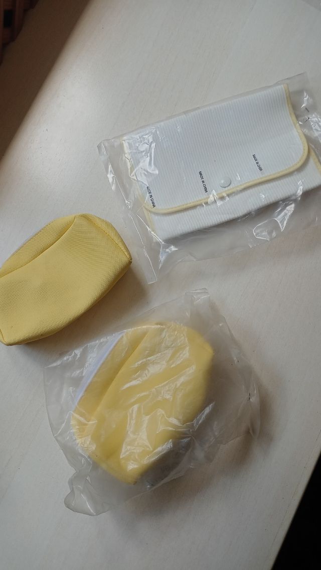 Neceser Braun amarillo. Sin usar