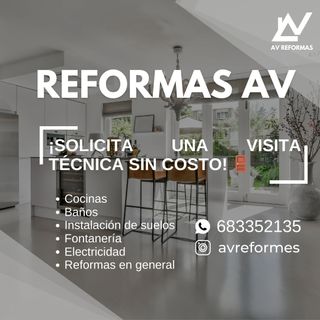 Reformas AV. Tu solución en reformas
