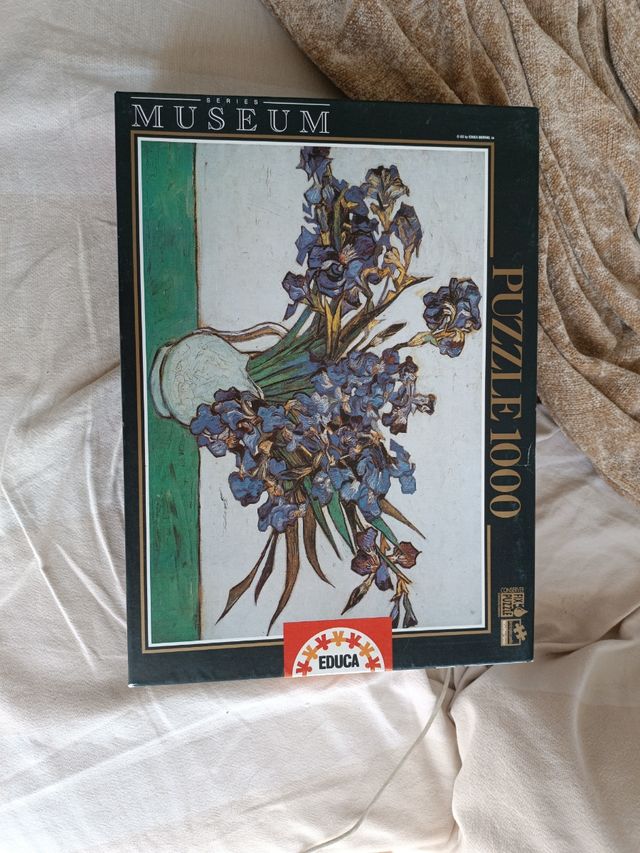 Puzzle 1000 piezas Educa Iris Van Gogh