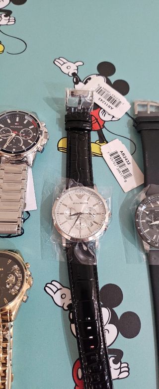 Relojes Armani & Tommy Hilfiger