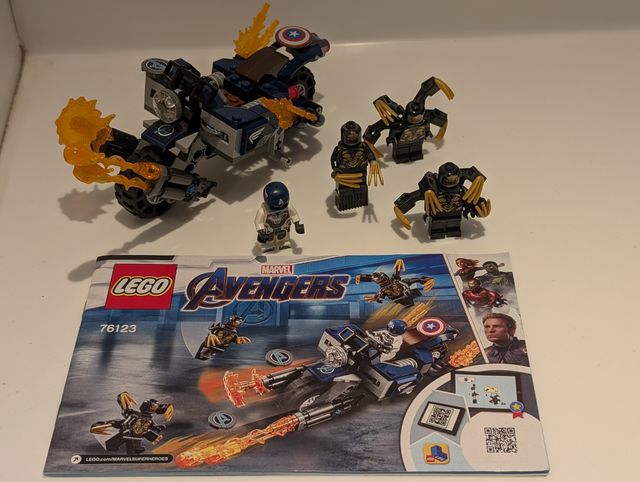Lego Marvel 76123 Capitán América 