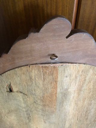 Espejo antiguo madera dorada