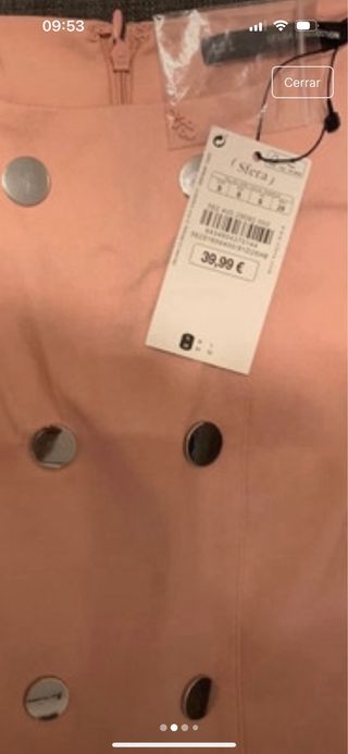 Vestido rosa NUEVO sfera