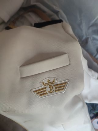 Traje comunión niño - Blanco/Dorado - 12 años