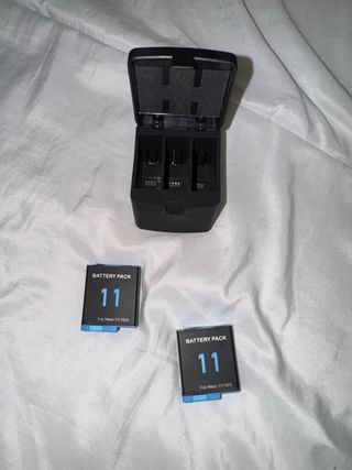 PACK 2 Baterias y 1 cargador para GOPRO 9/10/11