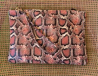 Cartera de mano piel