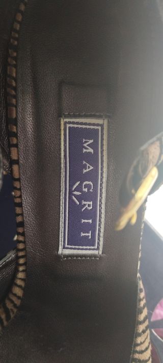 Zapatos Magrit cebra -talla 39