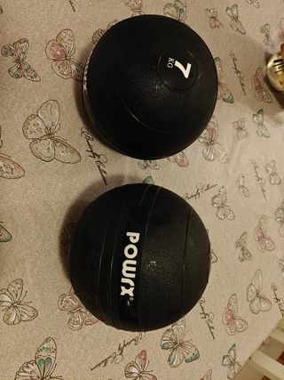 Coppia palle mediche powrx 7 kg