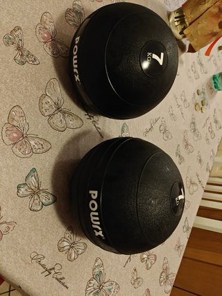 Coppia palle mediche powrx 7 kg