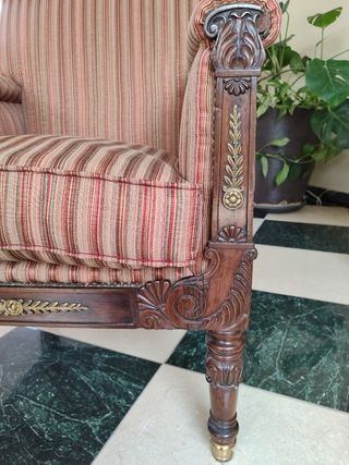 Sillón orejero clásico