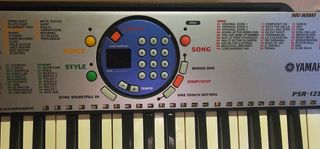 teclado piano yamaha psr-125