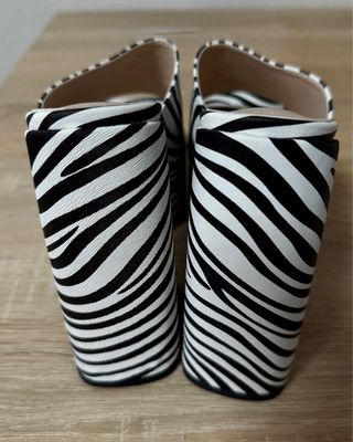 tacones zebra