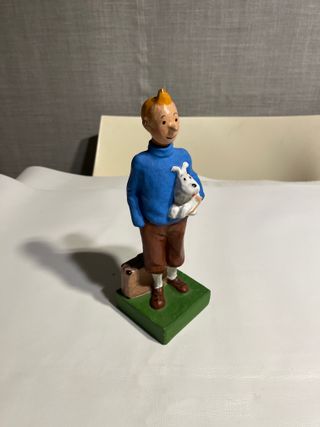 Figura de Tintín en Escayola