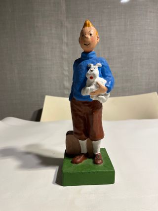 Figura de Tintín en Escayola