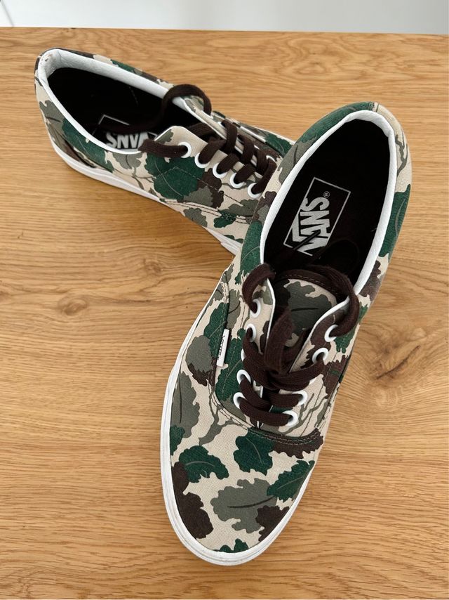 Zapatillas Vans camuflaje. Nuevas - 41