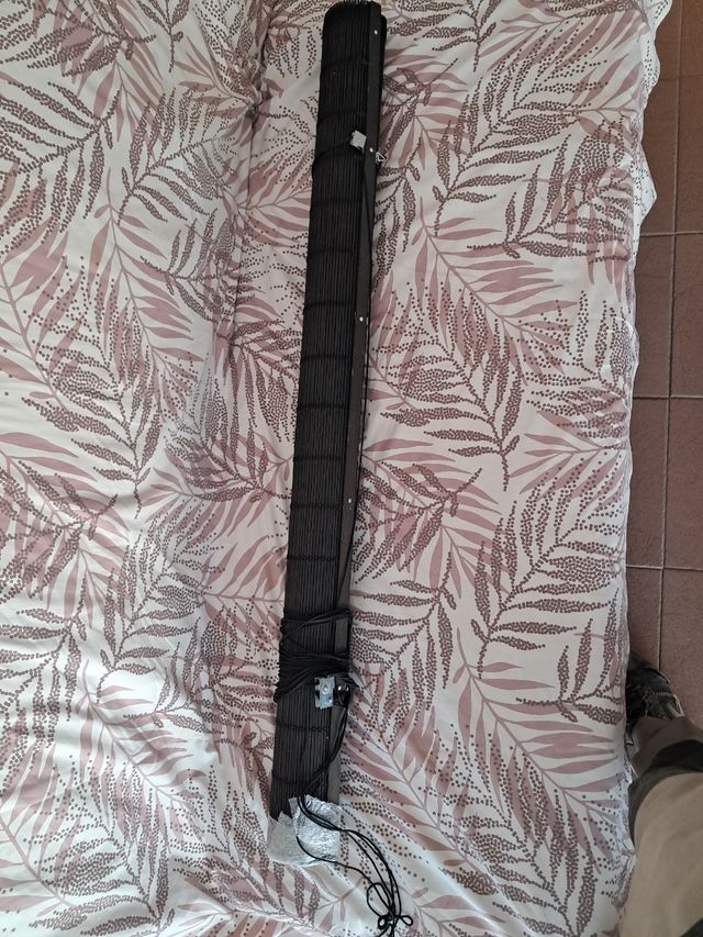 Tenda in bambù nera - 120 cm